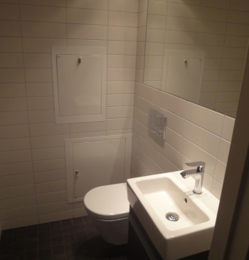 Liten toalett i Södermalm